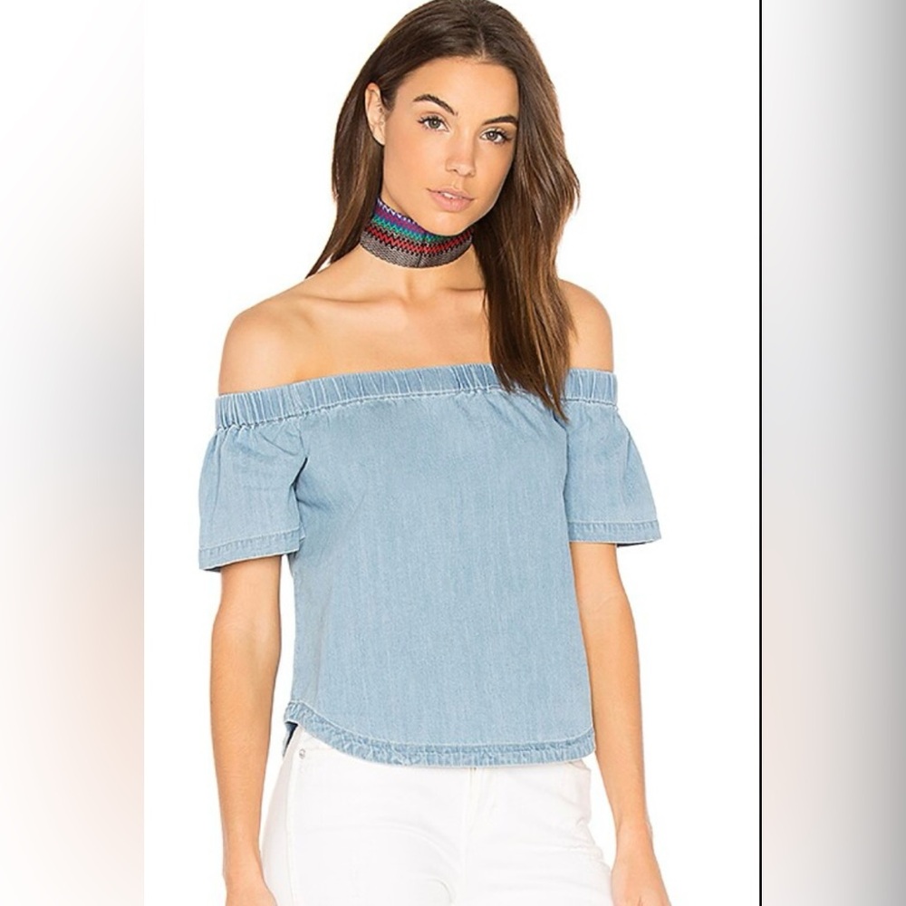 3X1 (Revolve) NWT Clark Off the Shoulder Top small